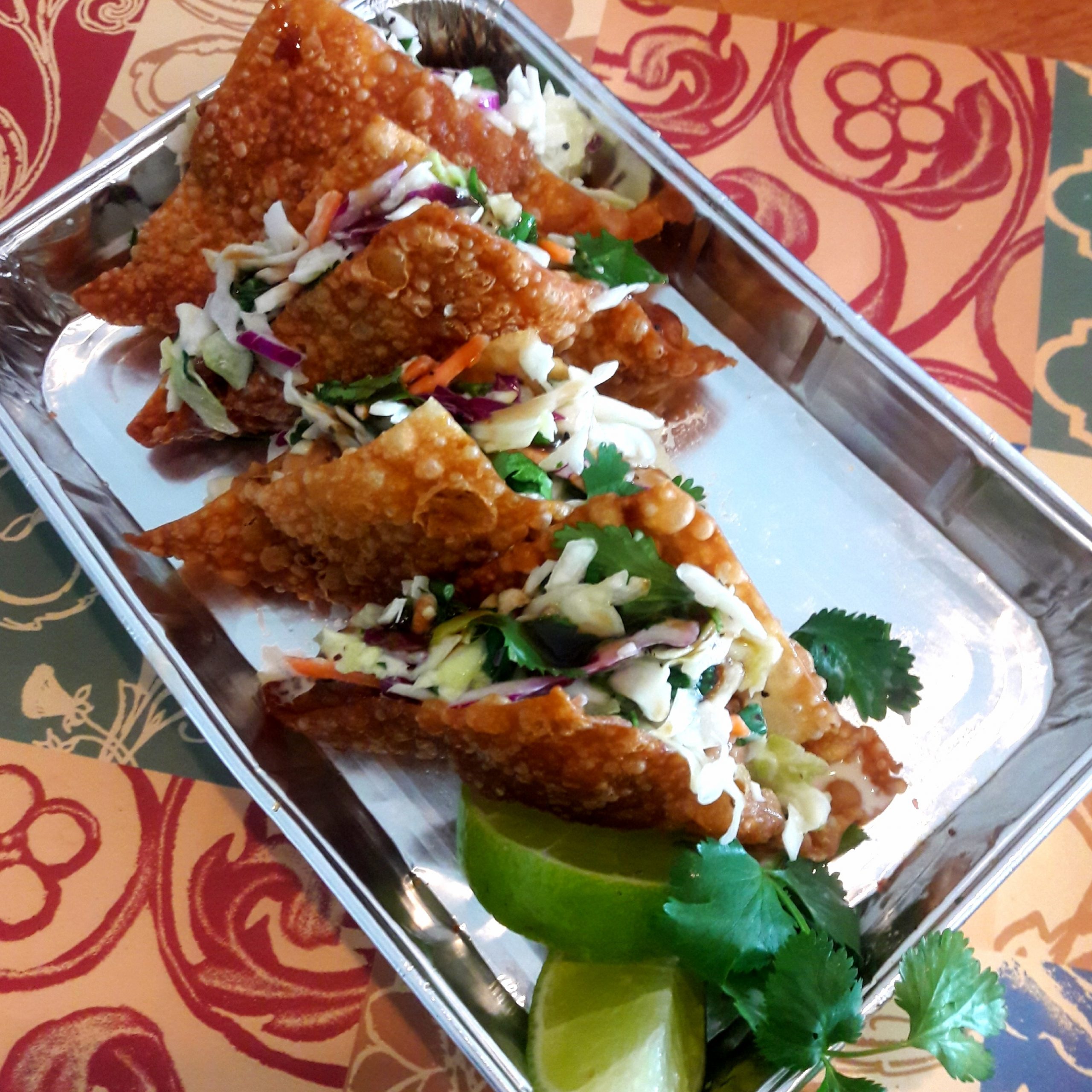 Chicken Wonton Tacos - Daily Recipes