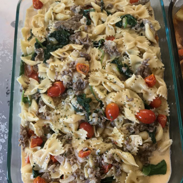 ITALIAN SAUSAGE BOW TIE PASTA – Daily Recipes