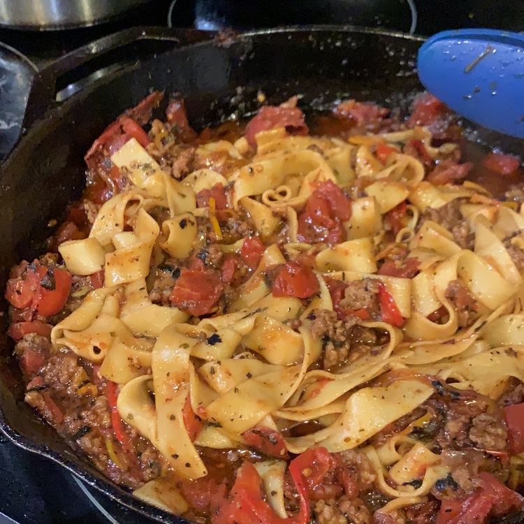Italian Drunken Noodles - Daily Recipes