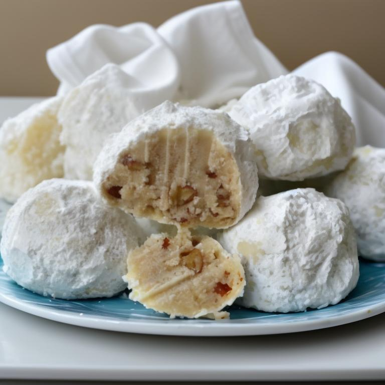 Buttery Pecan Snowball Cookies - Daily Recipes