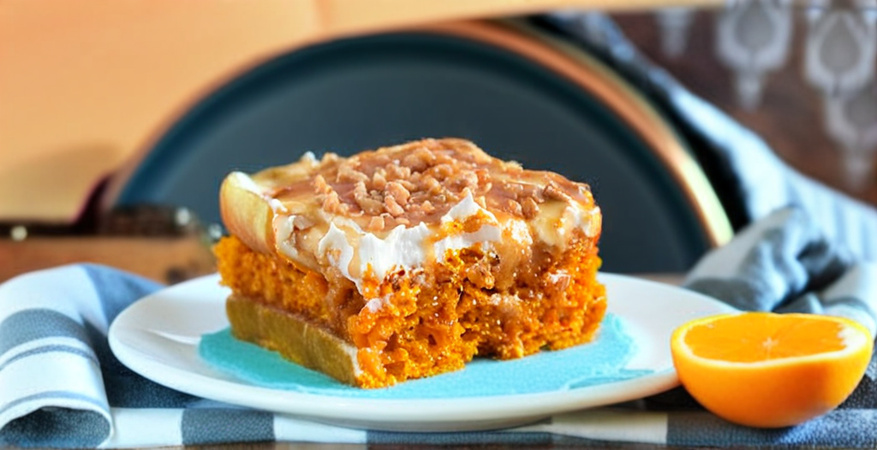 Decadent Pumpkin Caramel Cake - Daily Recipes