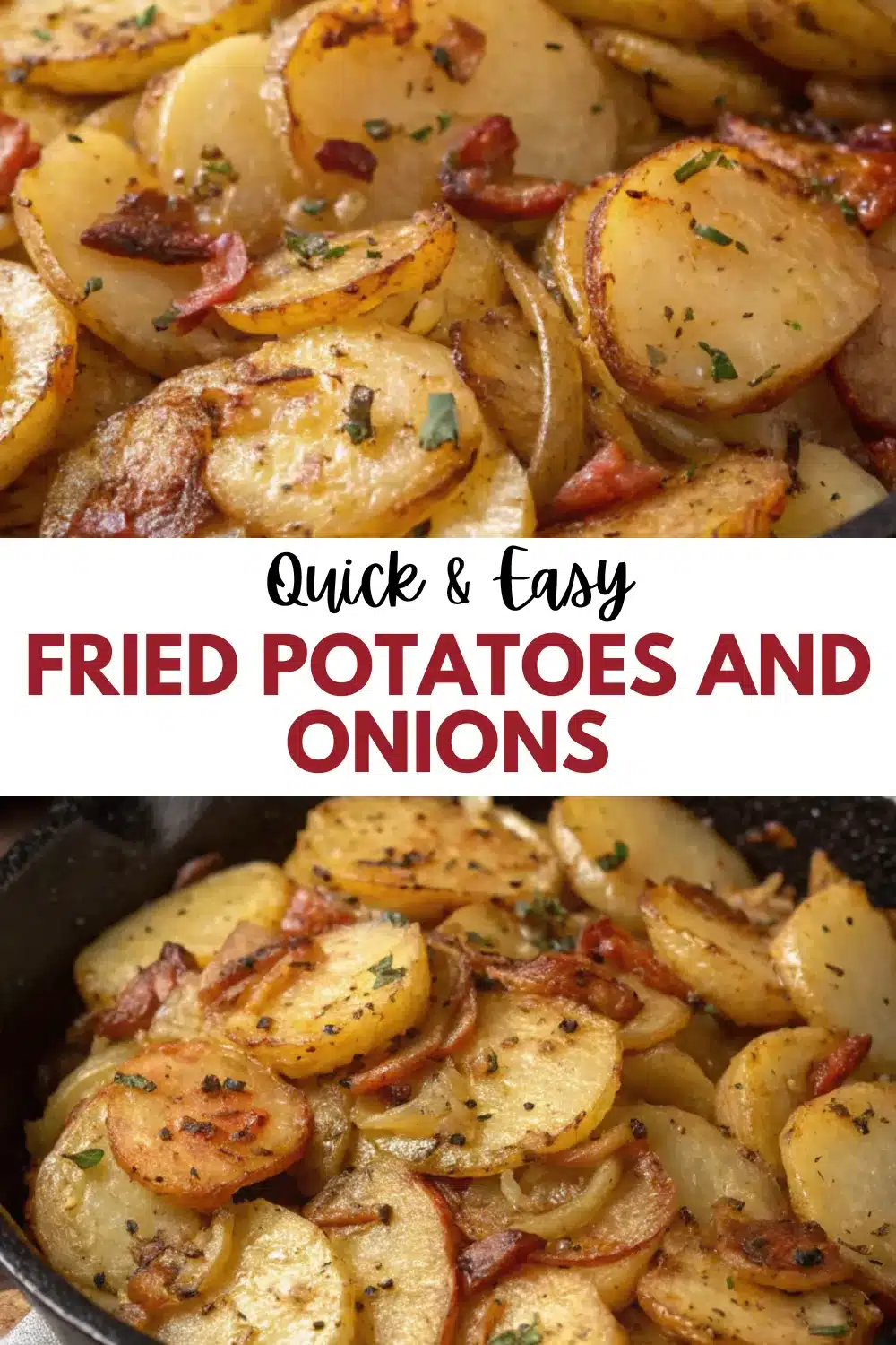 1 fried potatoes and onions 2