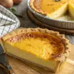 1 homemade baked egg custard 1