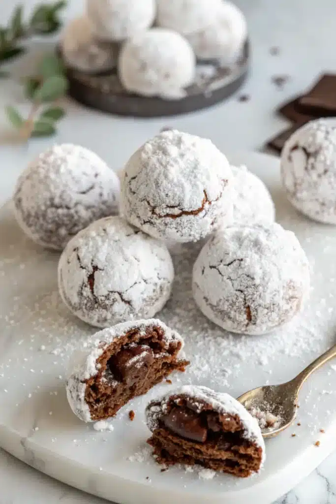 1 mollys chocolate snowballs