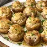 Roasted Garlic Mushrooms