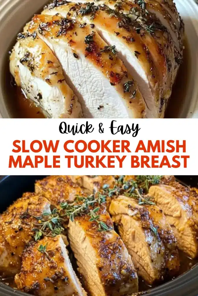 1 slow cooker amish maple turkey breast 3