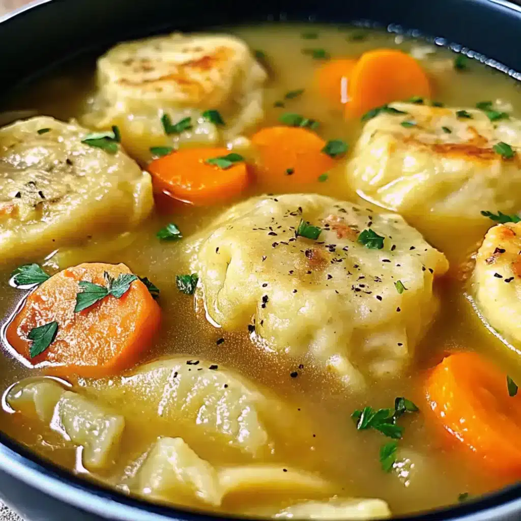 10 cozy chicken dumplings soup 1