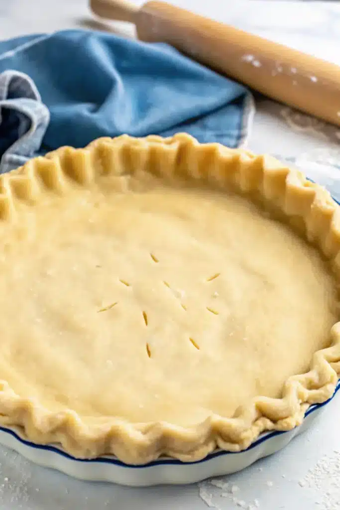 Golden and crisp pie crust, perfect for all your favorite fillings.