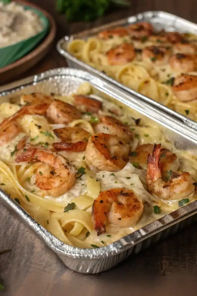 10 one pan shrimp fettuccine alfredo 1