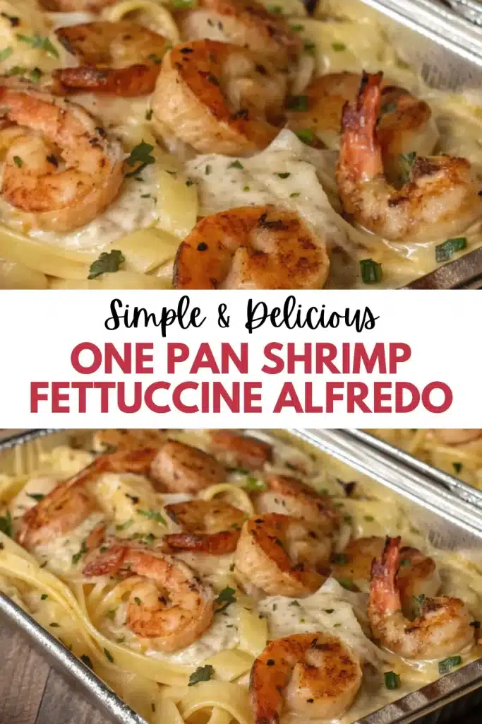 10 one pan shrimp fettuccine alfredo 2