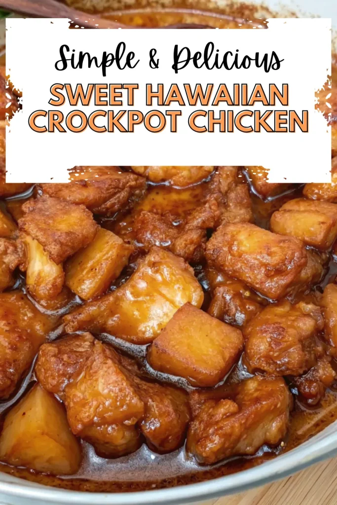 10a sweet hawaiian crockpot chicken