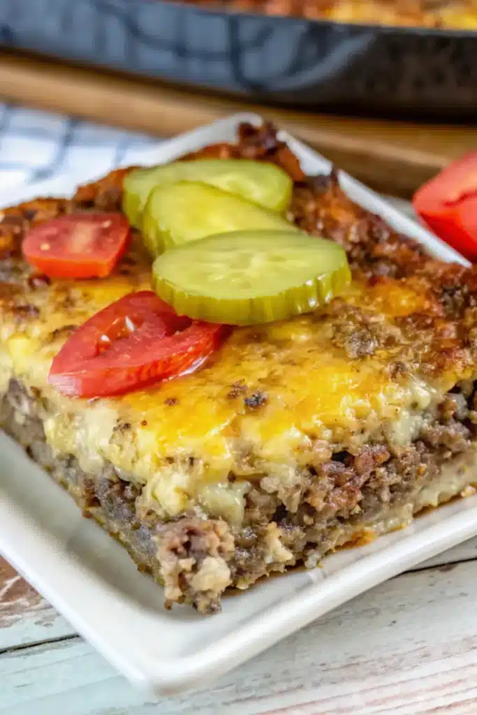 11 impossible cheeseburger pie 1