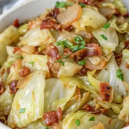 11 southern fried cabbage