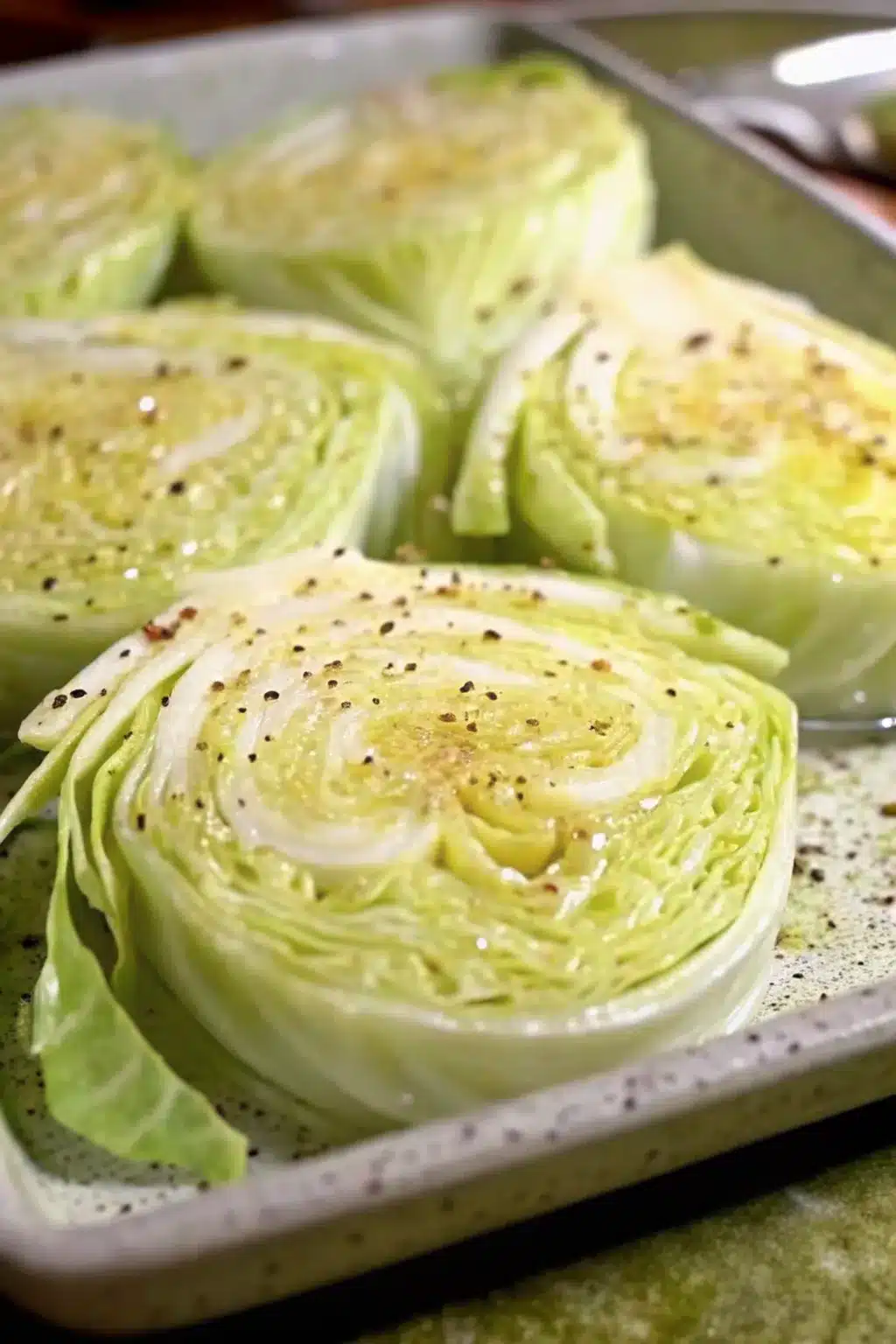 Baked Cabbage Steaks