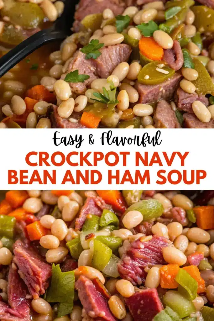 12 crockpot navy bean and ham soup 2