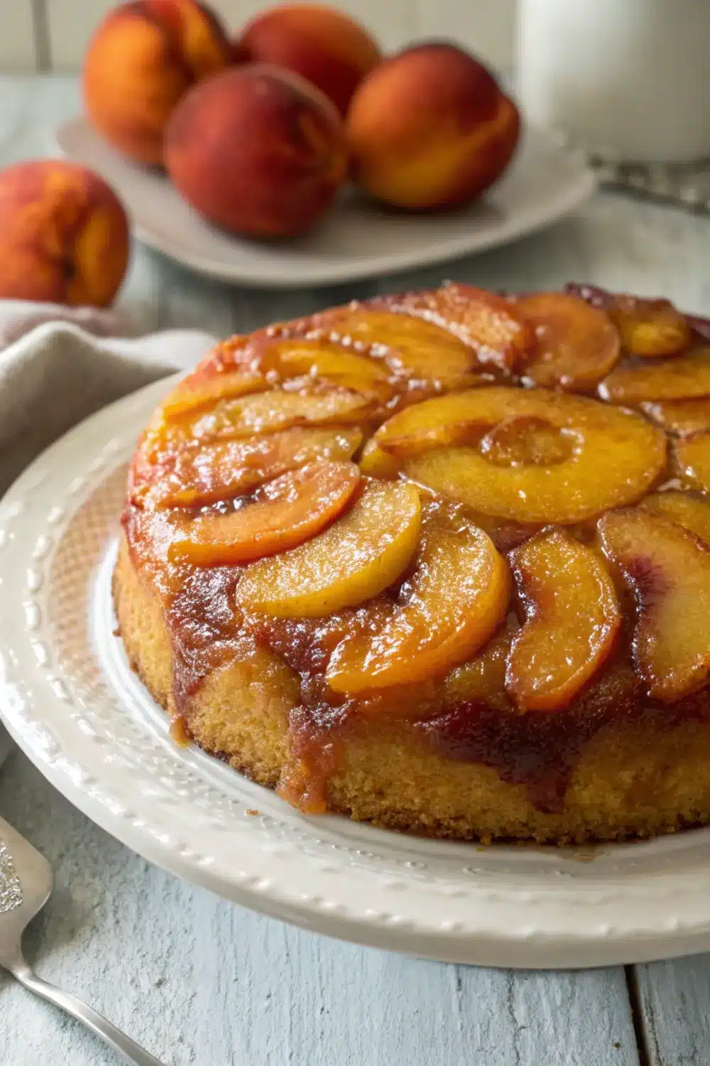 12 peach upside down cake 1