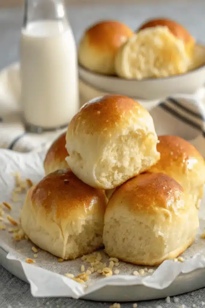 Bake the perfect Yeast Rolls with this easy recipe! Soft, fluffy, and incredibly delicious, they’re ideal for holiday dinners, family gatherings, or a simple snack. Pin it now for your next baking day!