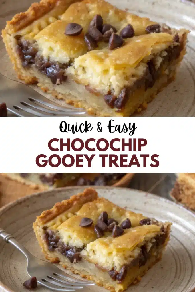 13 chocochip gooey treats pin