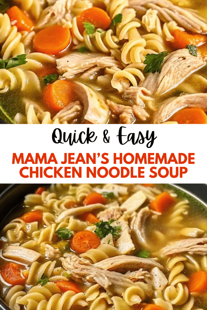 13 mama jeans homemade chicken noodle soup 2