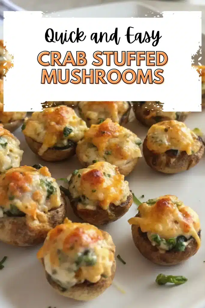 13a crab stuffed mushrooms