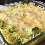 14 broccoli rice chicken and cheese casserole 1