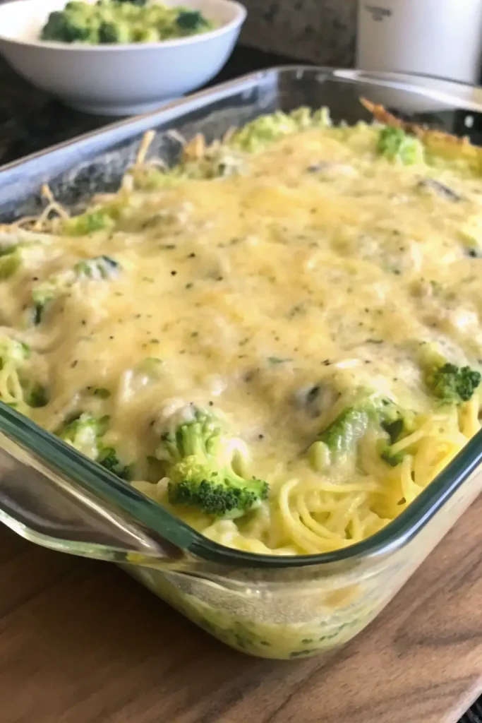 14 broccoli rice chicken and cheese casserole 2