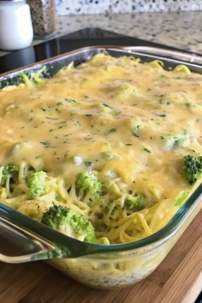 14 broccoli rice chicken and cheese casserole 4