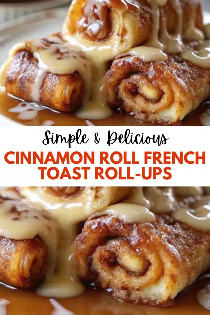 14 cinnamon roll french toast roll ups 3