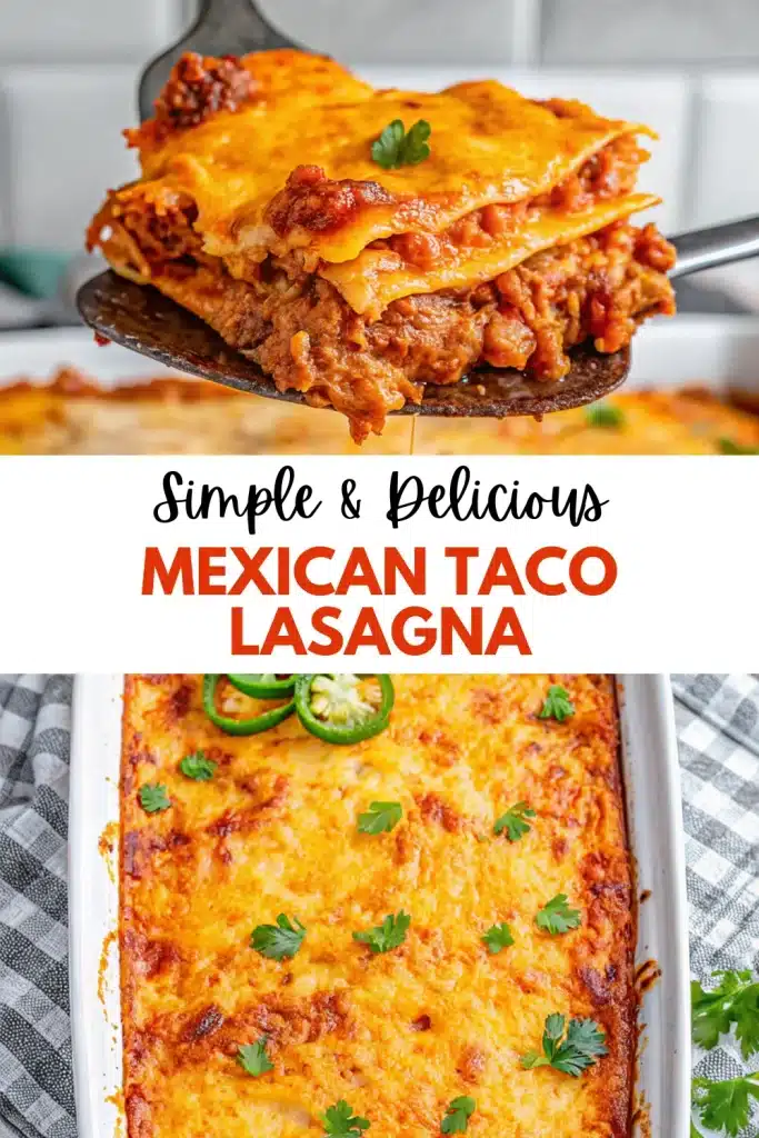 14 mexican taco lasagna 2