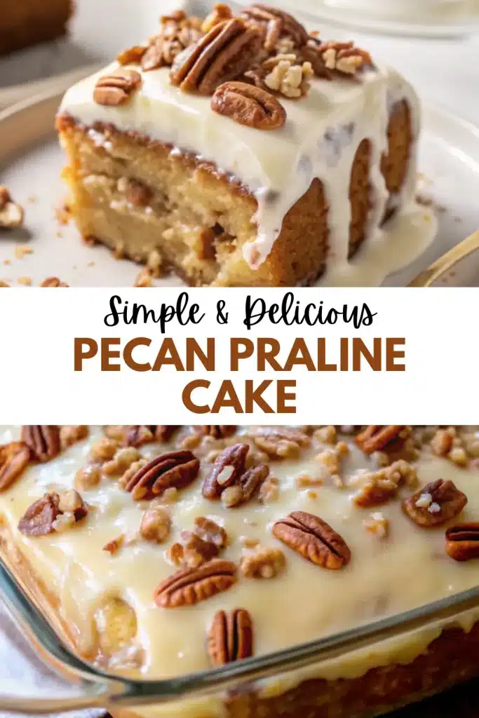 14 pecan praline cake pin