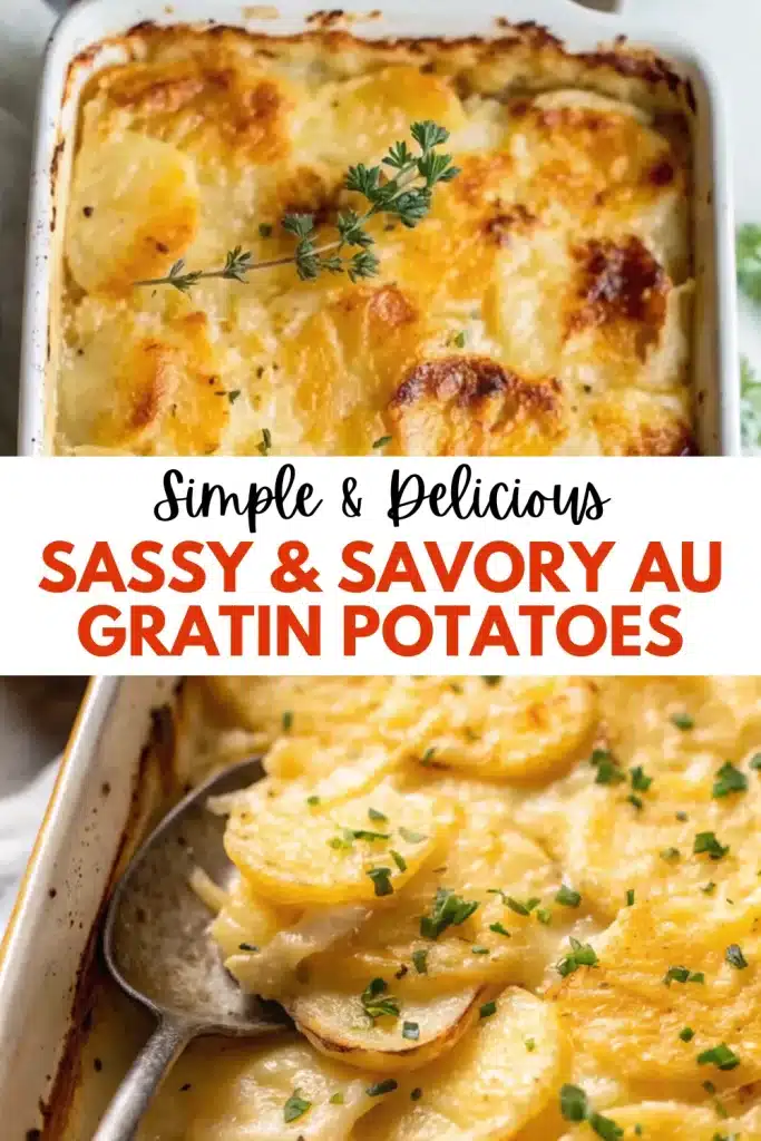 14 sassy savory au gratin potatoes 2