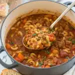 15 beef and macaroni soup 1