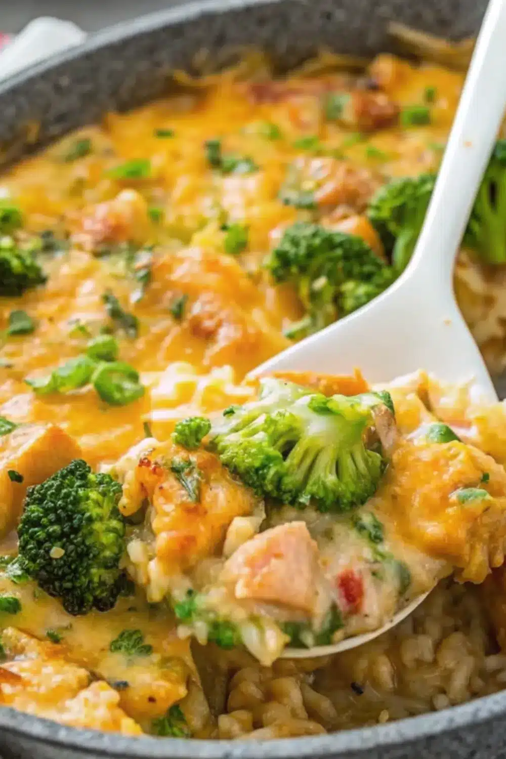 15 broccoli rice chicken and cheese casserole 1