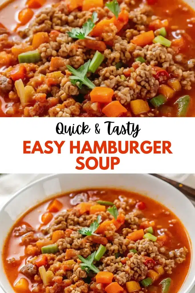 15 easy hamburger soup 1