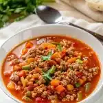 15 easy hamburger soup