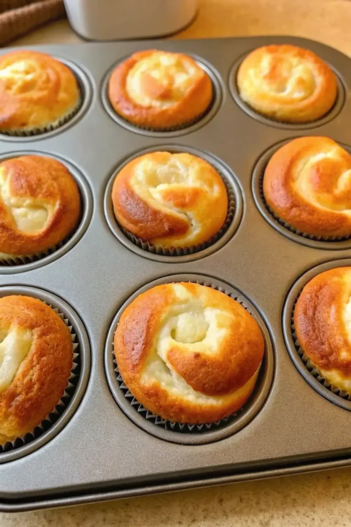 15 pumpkin cream cheese swirl muffins 2