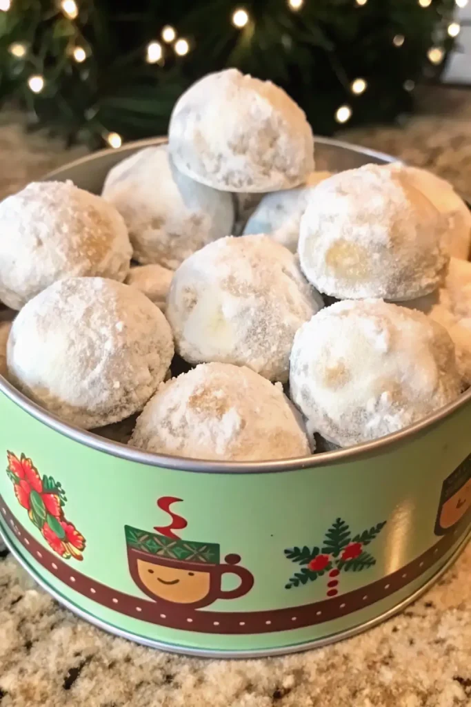 16 buttery pecan snowball cookies 1