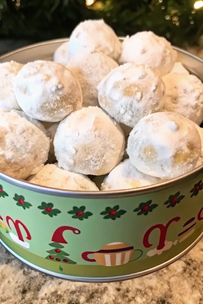 16 buttery pecan snowball cookies 2