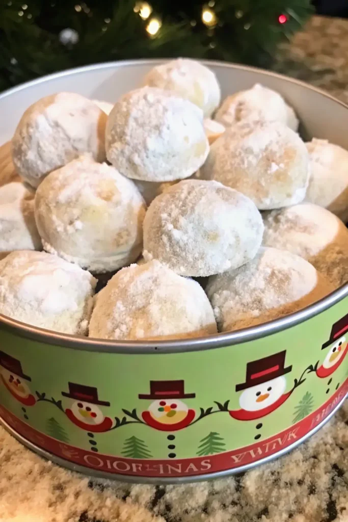 16 buttery pecan snowball cookies 3