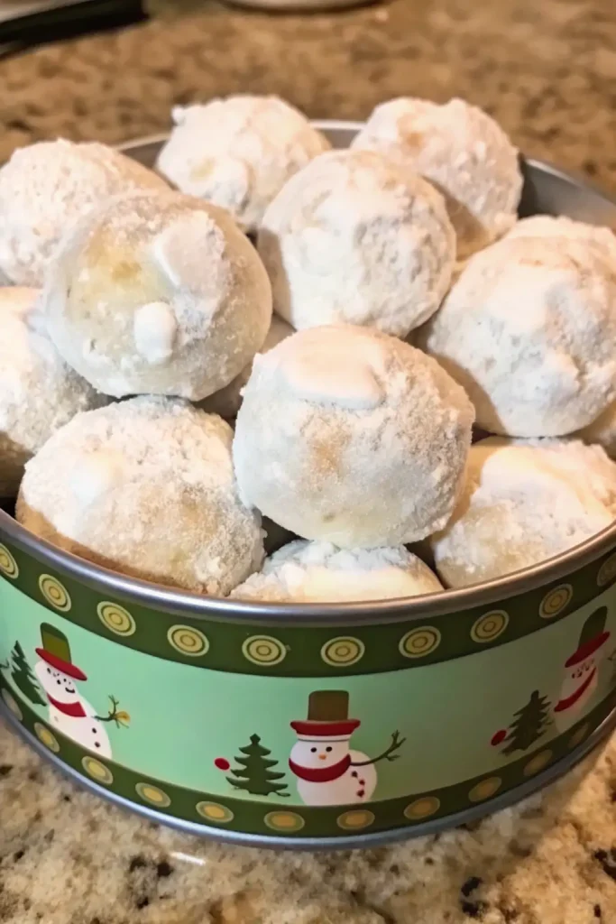 16 buttery pecan snowball cookies 4