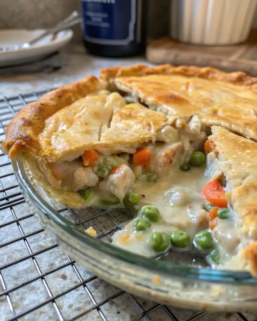 16 chicken pot pie bake