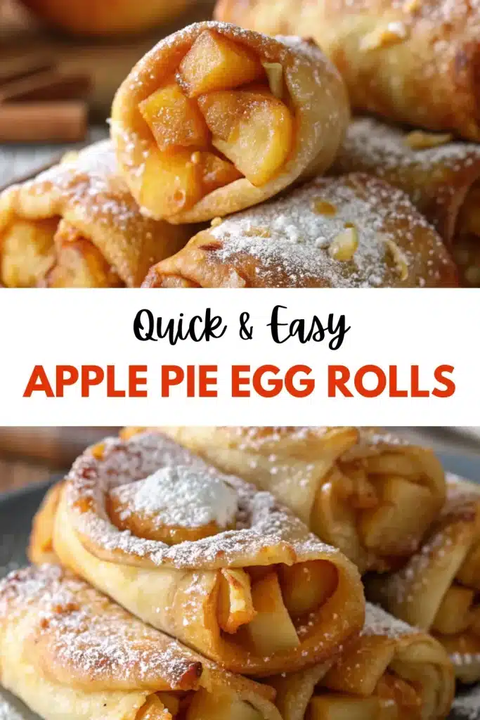 17 apple pie egg rolls 2