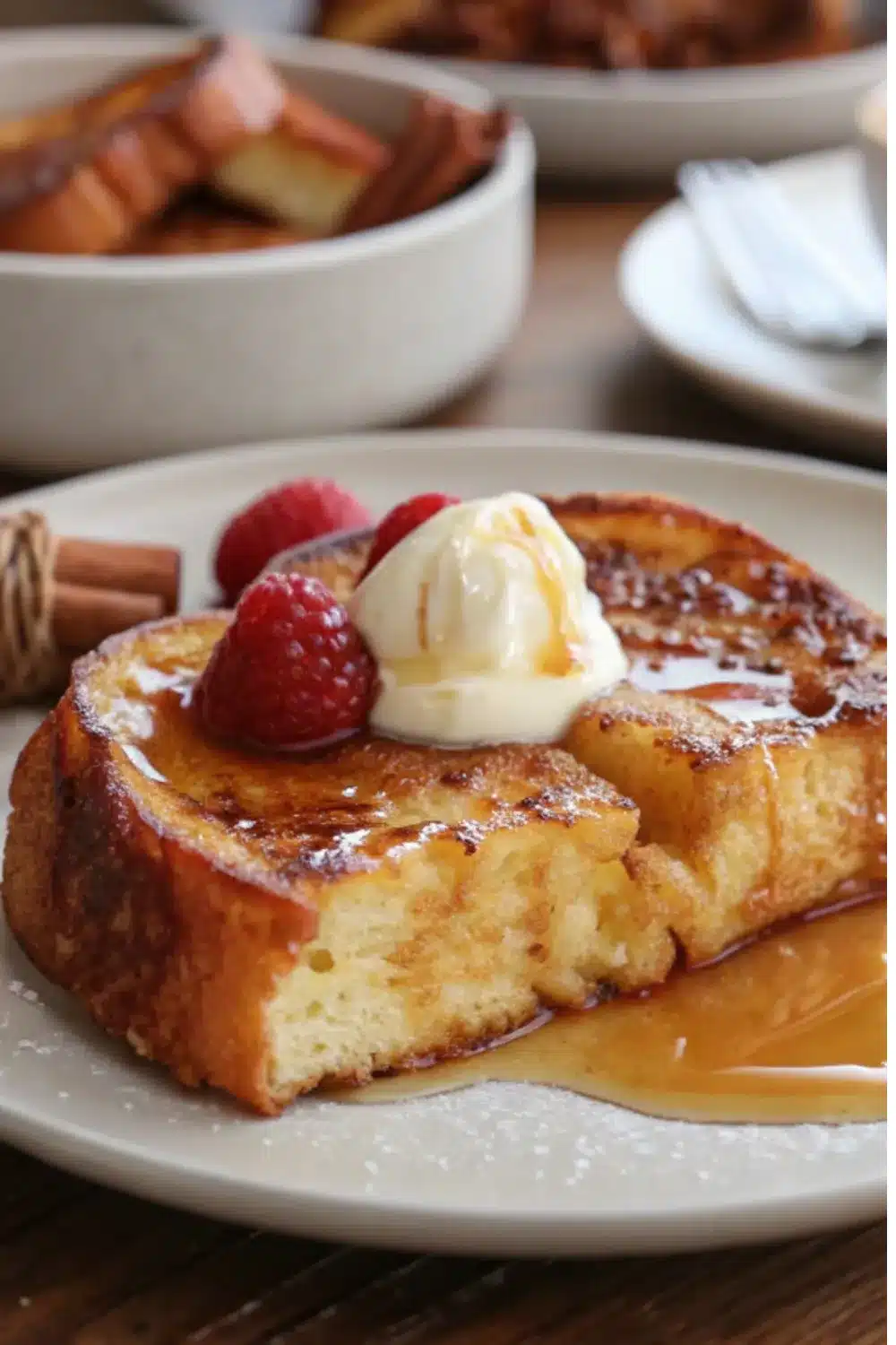 17 eggnog french toast