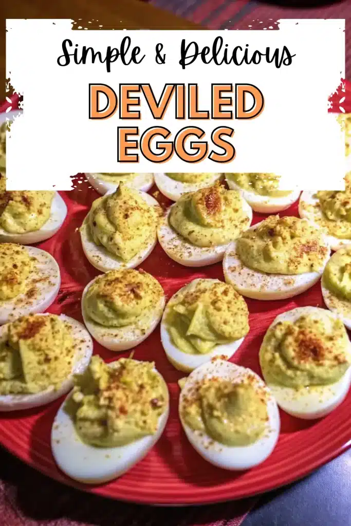 18 deviled eggs