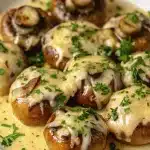 18 garlic parmesan mushrooms 1