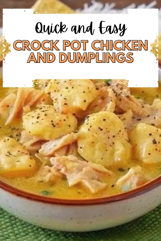 1a crock pot chicken and dumplings