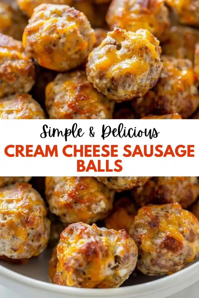 2 cream cheese sausage balls 3