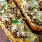 2 philly cheesesteak cheesy bread 1