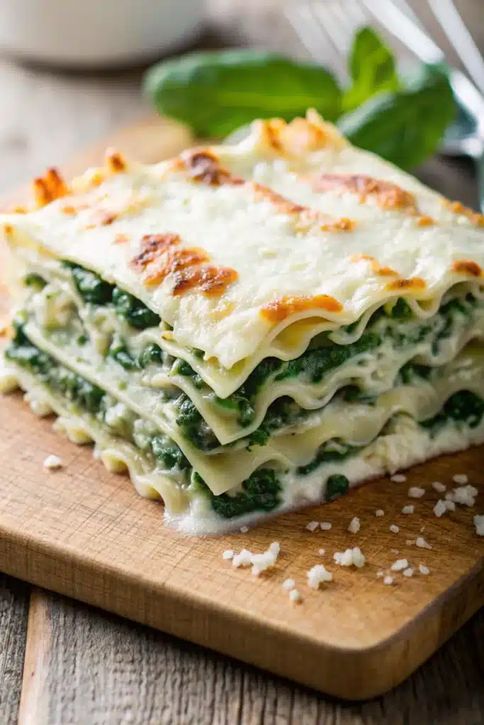 2 vegetarian spinach ricotta lasagna 1