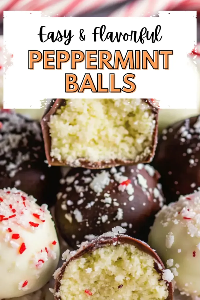 20 peppermint balls